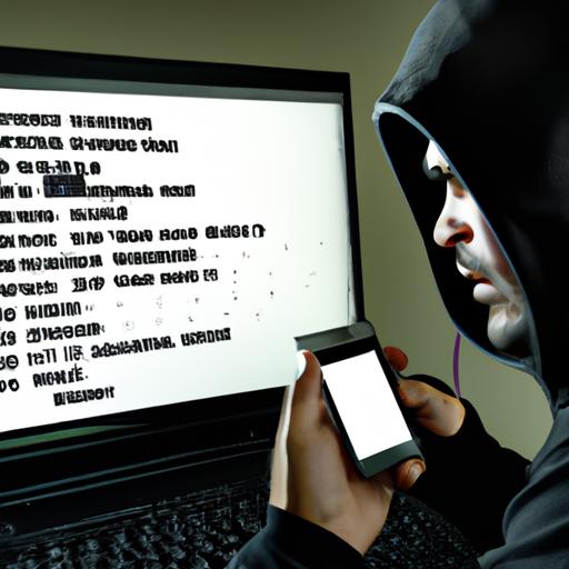 Kẻ tấn công cố gắng đánh cắp mã OTP SMS từ màn hình máy tính.