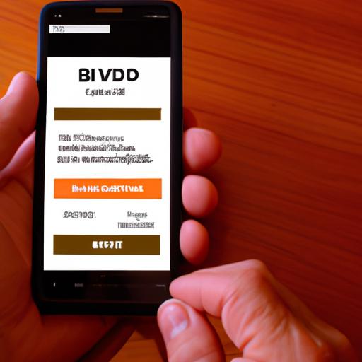 Sử dụng ứng dụng Bidv trên điện thoại để kích hoạt qua SMS